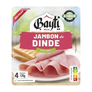 Jambon de dinde nature