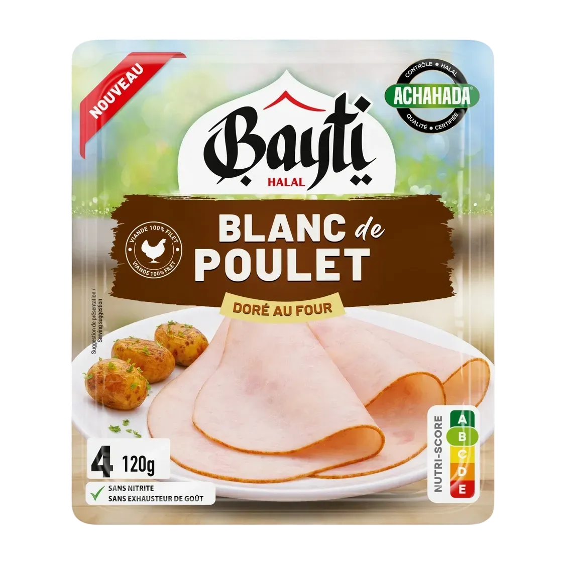 Blanc de Poulet Dorée au Four Blanc de Poulet Dorée au Four