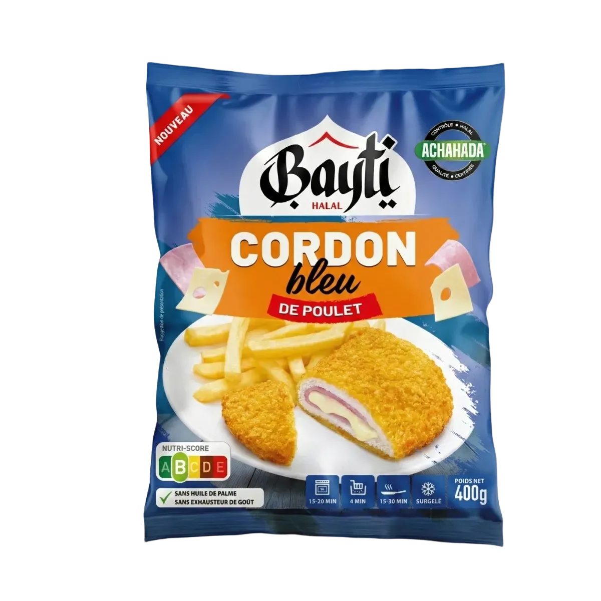 Cordon bleu de Poulet 400g Cordon bleu de Poulet 400g